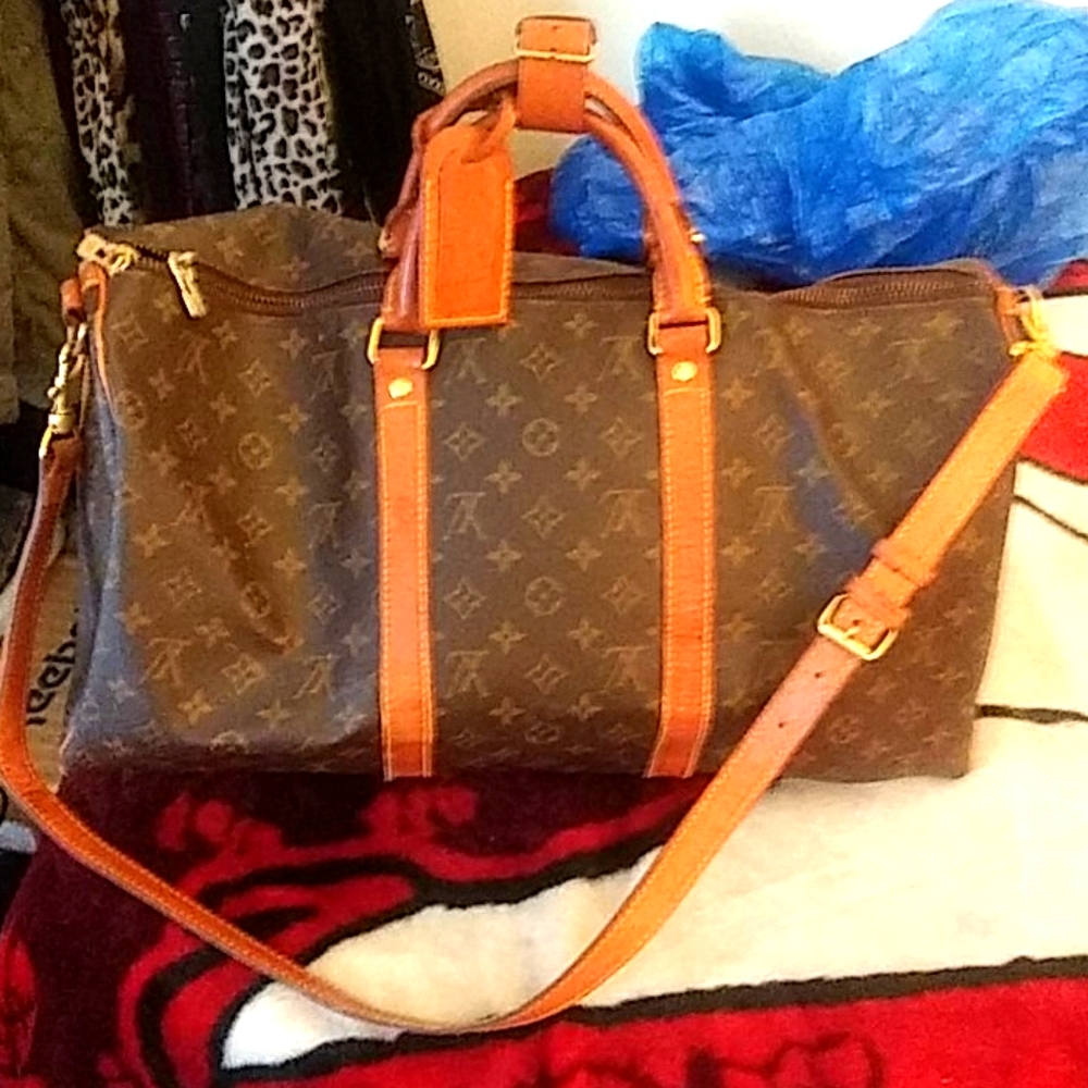 Louis Vuitton Vintage 55 Keepall Bandouliere